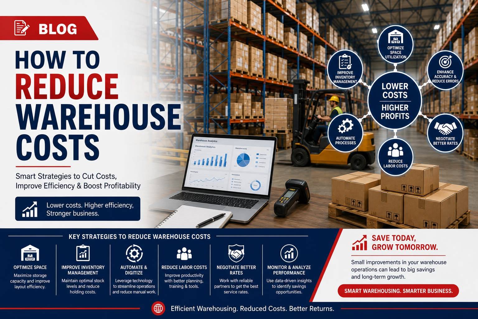 reduce warehouse costs